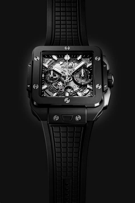 hublot cercamic black|hublot unico black magic.